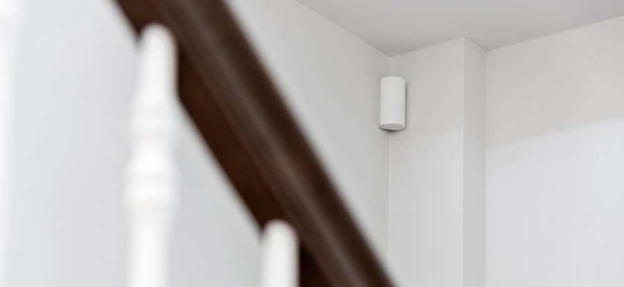 Davenport motion sensor placement